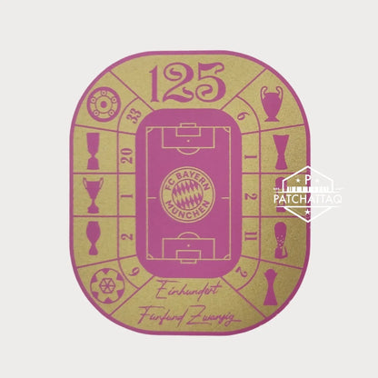 Patch Thermocollant Bayern Munich 125 ans Beckenbauer Cup 2025 Patchattaq