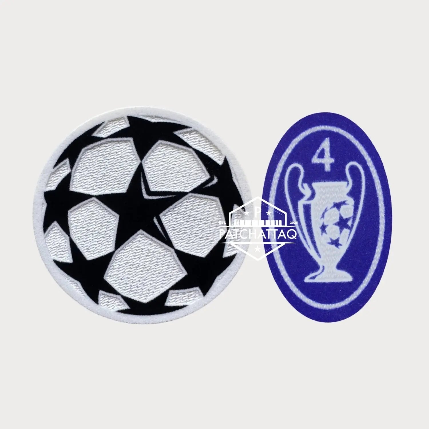 Patchs Thermocollants Bayern Munich UEFA Champions League 2003-2007 Patchattaq