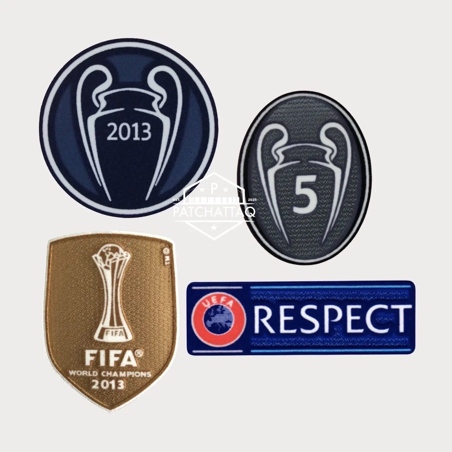 Patchs Thermocollants Bayern Munich UEFA Champions League 2013-2014 Patchattaq