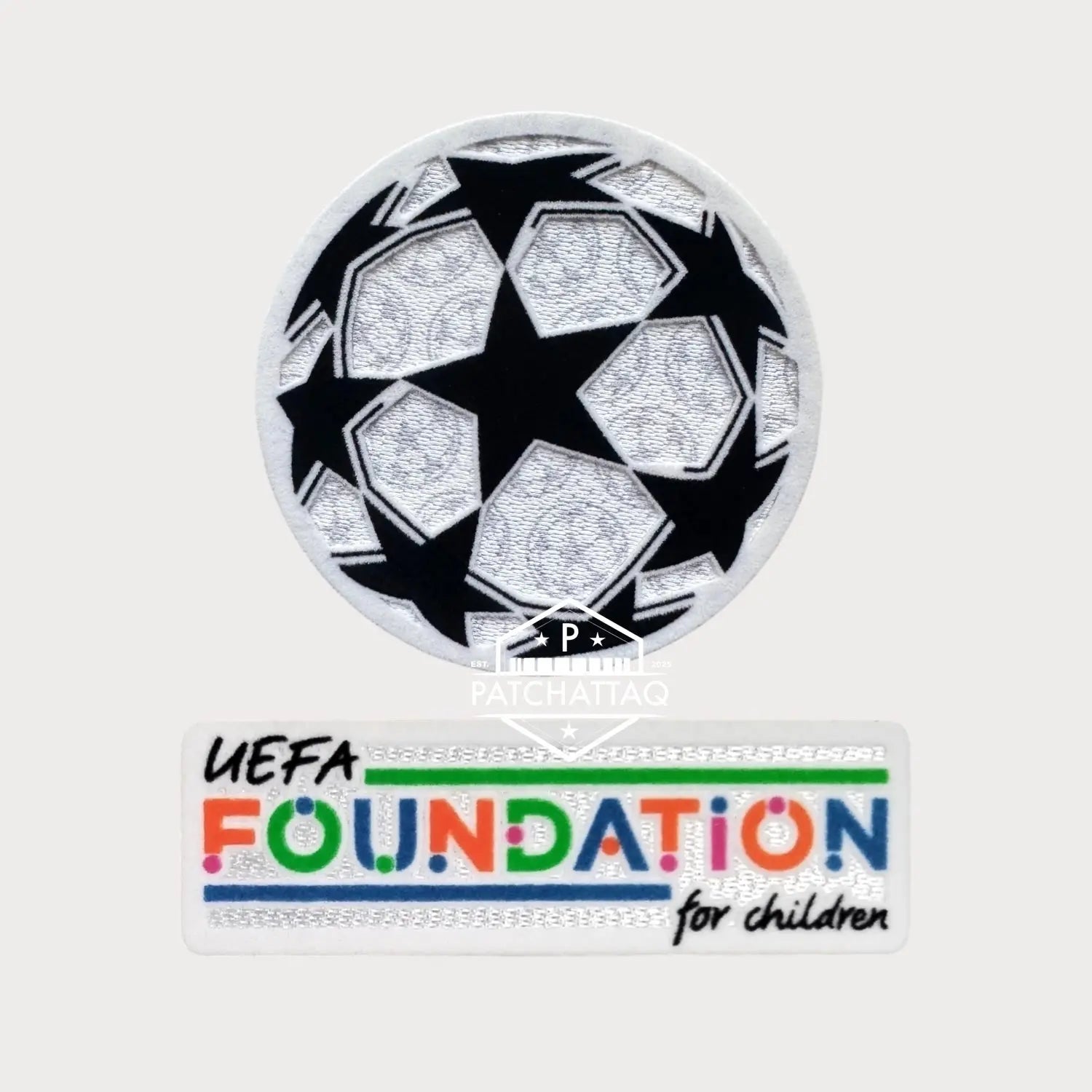 Patchs Thermocollants UEFA Champions League 2021-2024 Patchattaq