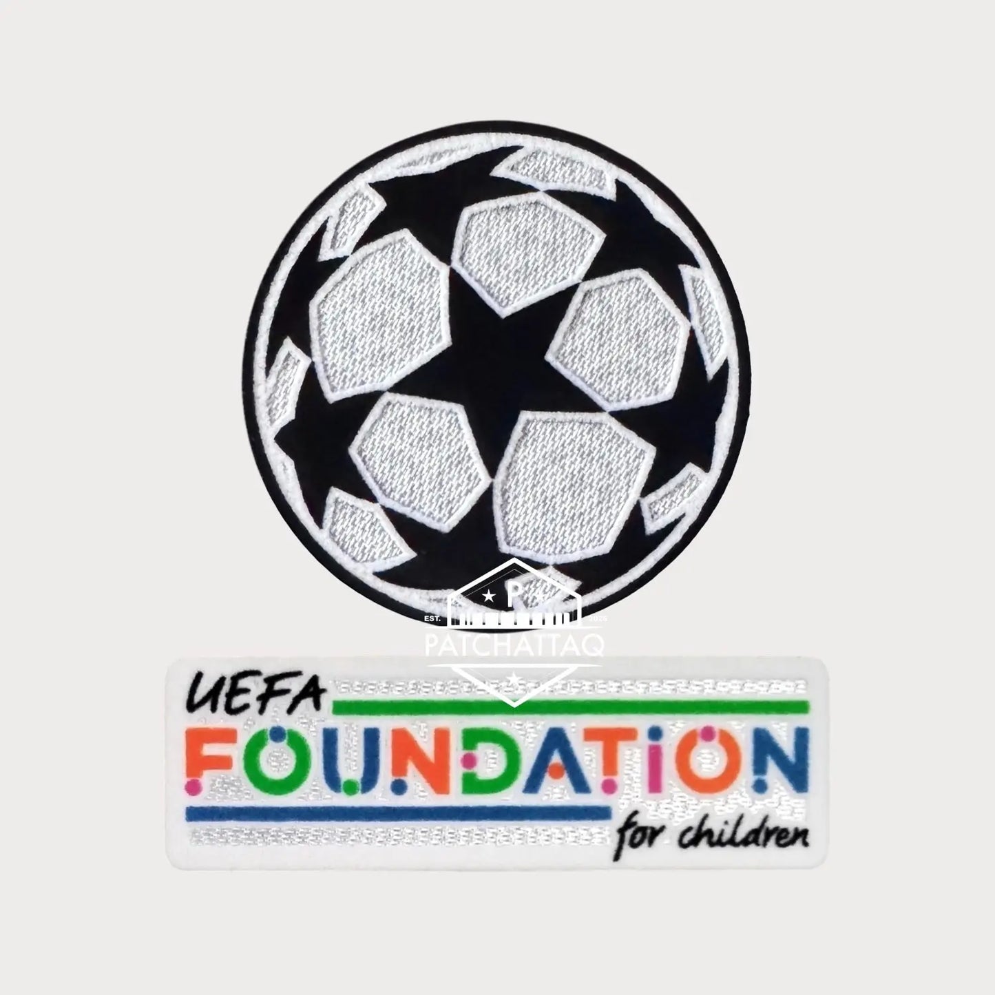 Patch Thermocollants UEFA Champions League 2024-2025 Patchattaq