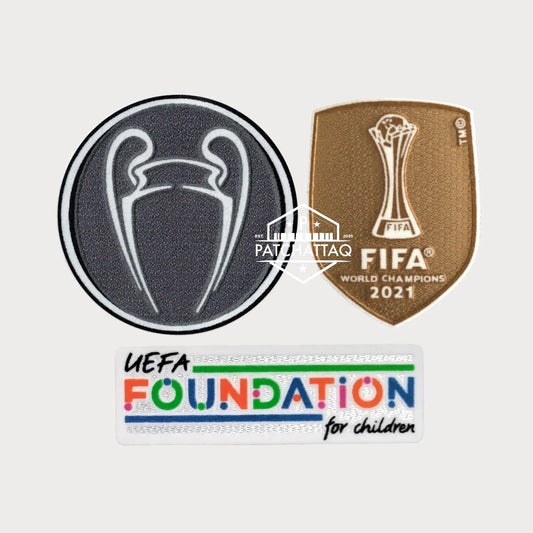 Patchs Thermocollants Chelsea UEFA Champions League 2021-2022 Patchattaq