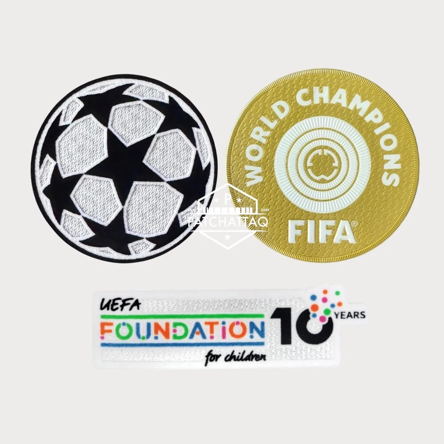 Patchs Thermocollants Chelsea UEFA Champions League 2025-2026 Patchattaq