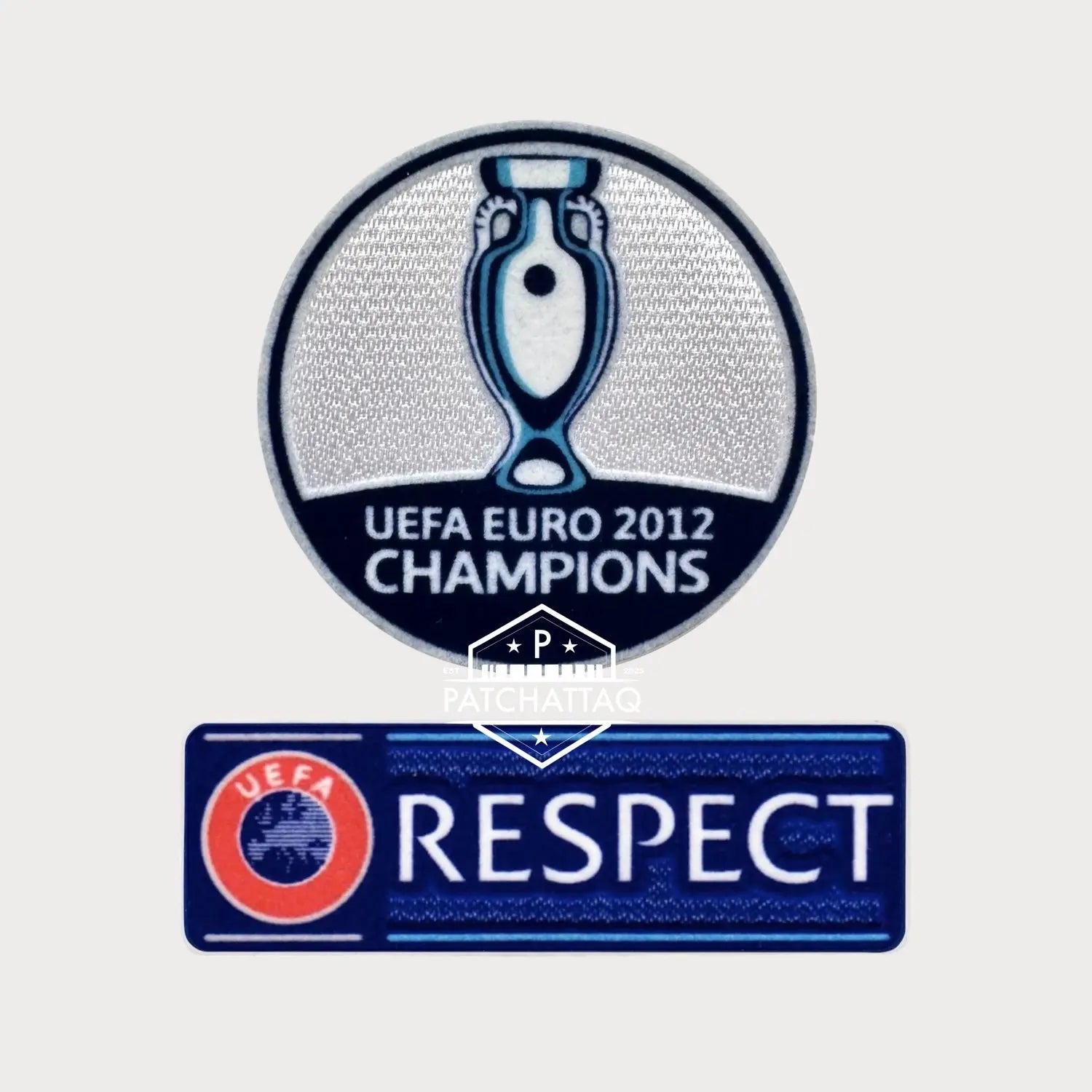 Patchs Thermocollants Espagne UEFA Euro 2016 Flock Haute Qualité Patchattaq