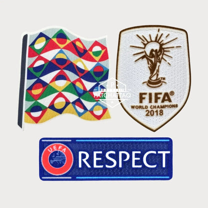 Patchs Thermocollants France UEFA Nations League 2020-2021 Patchattaq