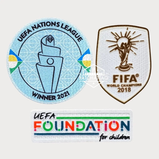 Patchs Thermocollants France UEFA Nations League 2022-2023 Patchattaq