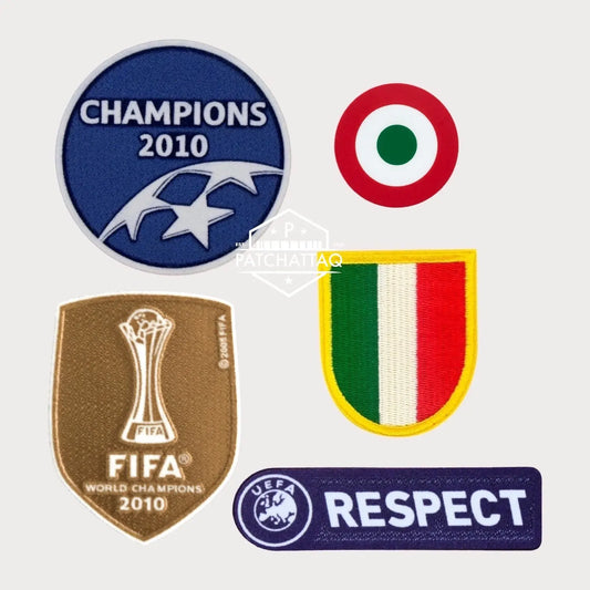 Patchs Thermocollants Inter Milan UEFA Champions League 2010-2011 Patchattaq
