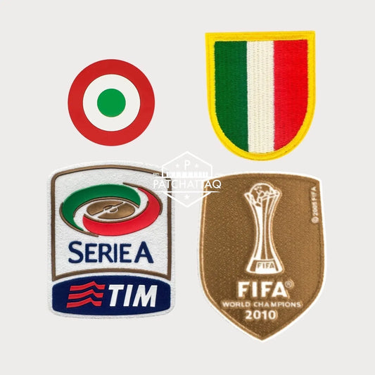 Patchs thermocollants Inter Milan Serie A TIM 2010-2011 Patchattaq