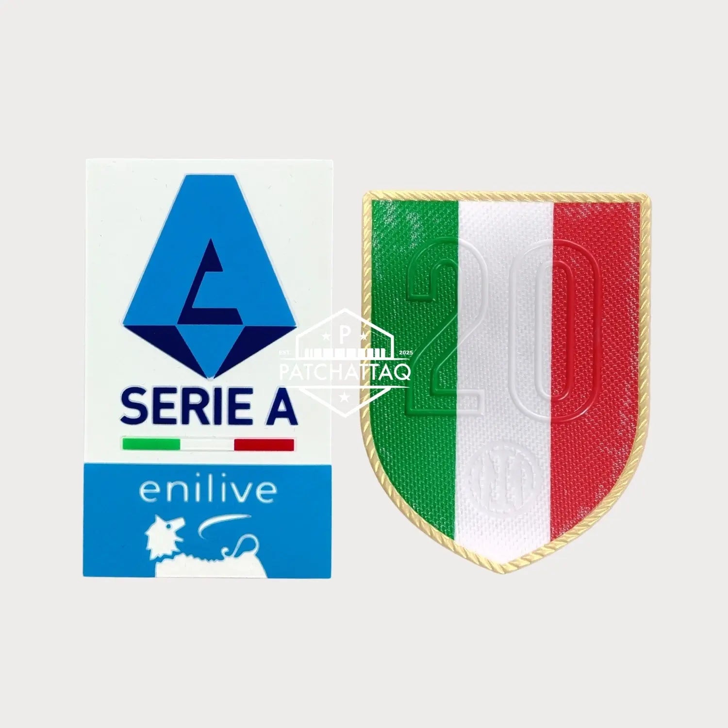 Patchs Thermocollants Inter Milan Serie A Enilive 2024-2025 Patchattaq