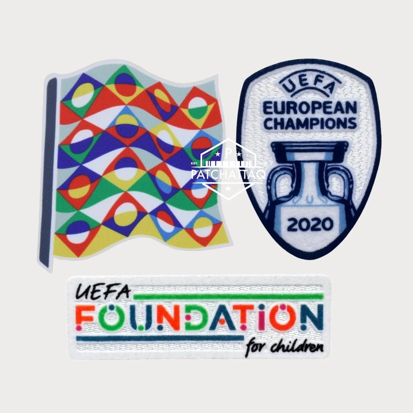 Patchs Thermocollants Italie UEFA Nations League 2020-2021 Patchattaq