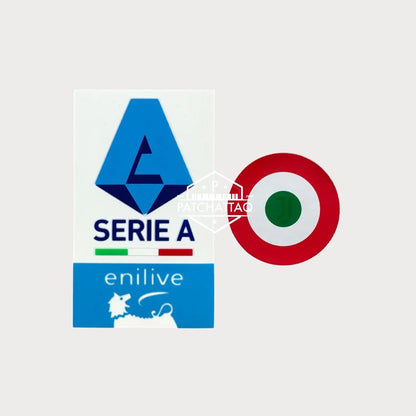 Patchs Thermocollants Juventus Serie A Enilive 2024-2025 Patchattaq