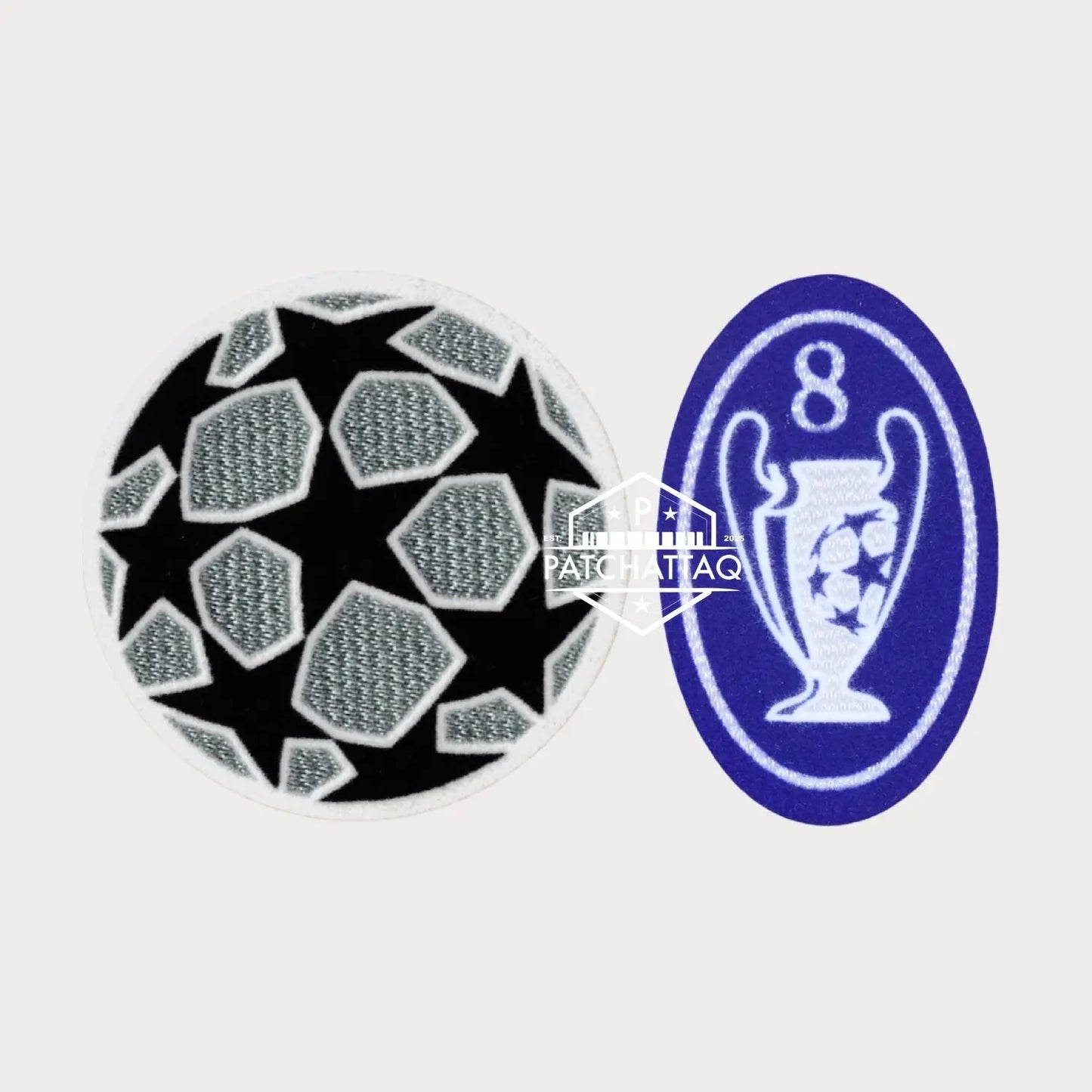 Patchs Thermocollants Real Madrid UEFA Champions League 2000-2001 Patchattaq