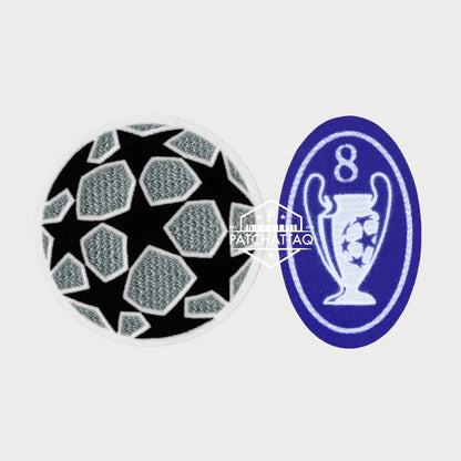 Patchs Thermocollants Real Madrid UEFA Champions League 2000-2001 Patchattaq