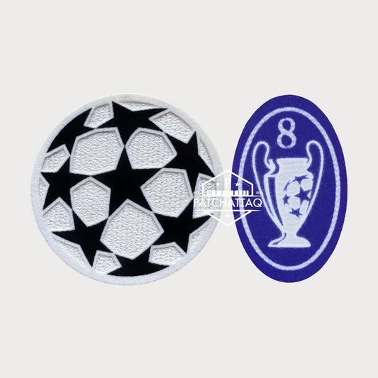 Patchs Thermocollants Real Madrid UEFA Champions League 2001-2002 Patchattaq