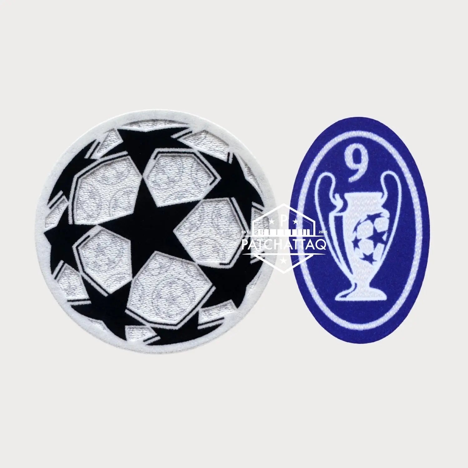 Patchs Thermocollants Real Madrid UEFA Champions League 2008-2009 Patchattaq