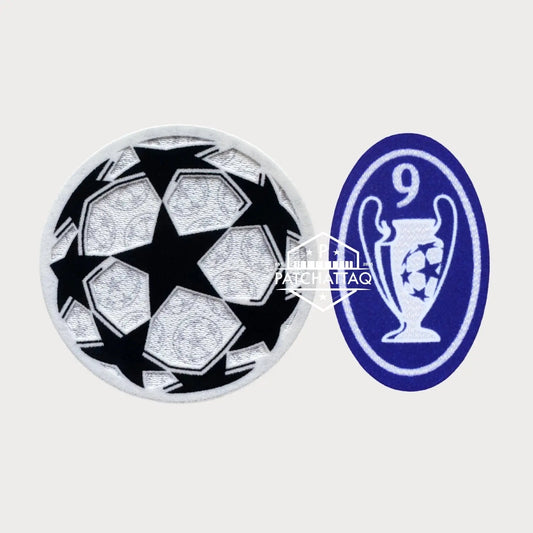 Patchs Thermocollants Real Madrid UEFA Champions League 2008-2009 Patchattaq