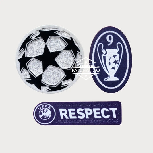 Patchs Thermocollants Real Madrid UEFA Champions League 2009-2011 Patchattaq