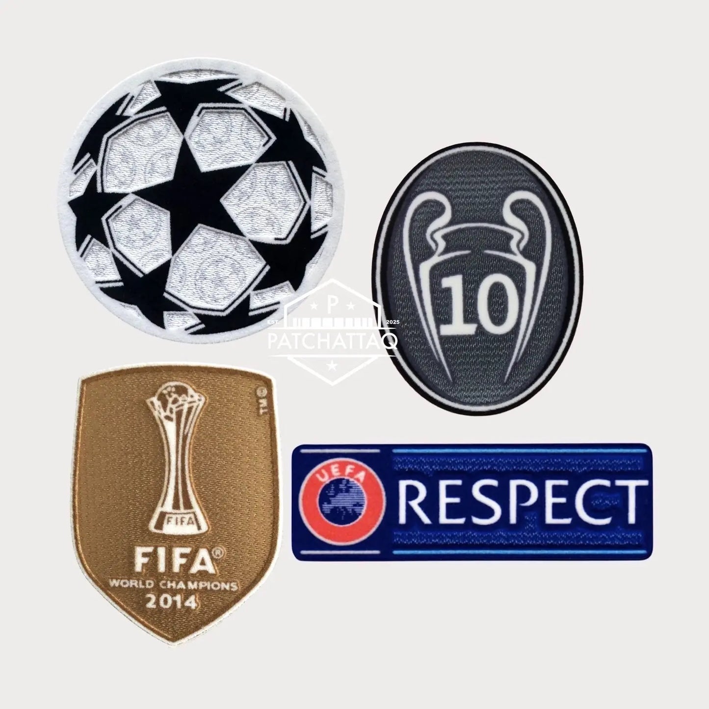 Patchs Thermocollants Real Madrid UEFA Champions League 2015-2016 Patchattaq