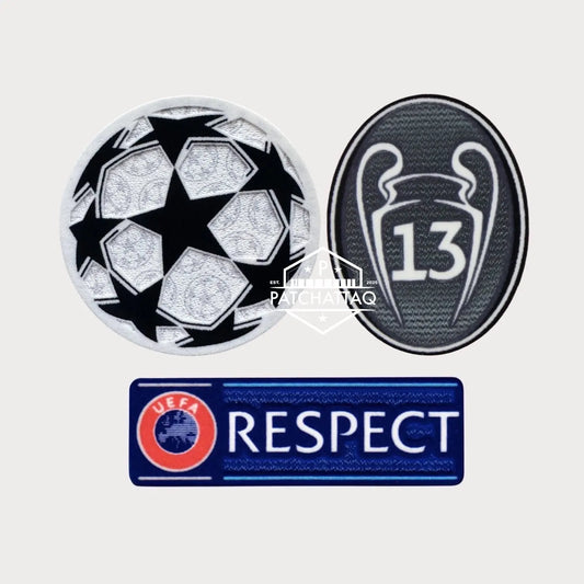 Patchs Thermocollants Real Madrid UEFA Champions League 2019-2020 Patchattaq