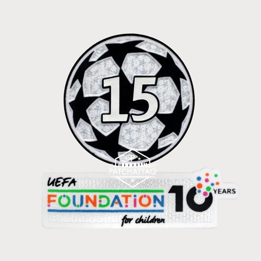 Patchs Thermocollants Real Madrid UEFA Champions League 2025-2026 Patchattaq