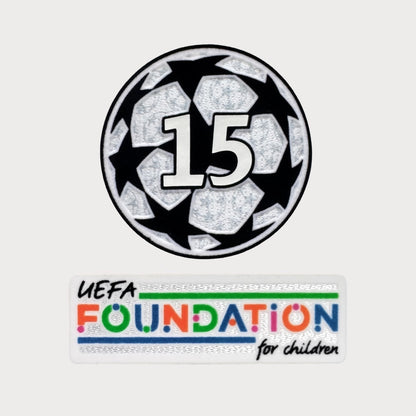 Patchs Thermocollants Real Madrid UEFA Champions League 2026-2027