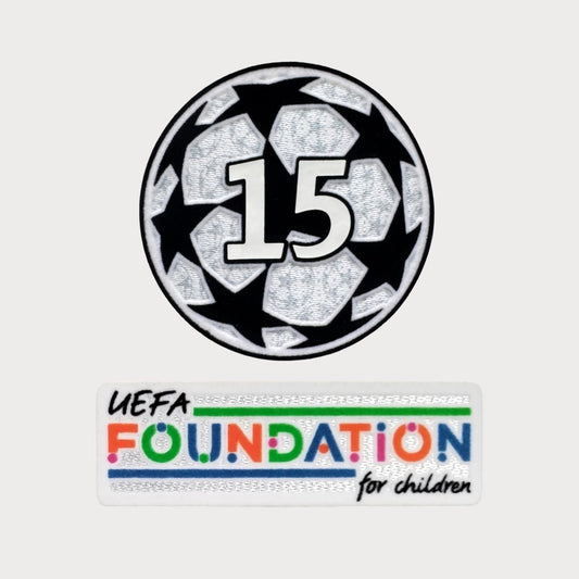 Patchs Thermocollants Real Madrid UEFA Champions League 2026-2027