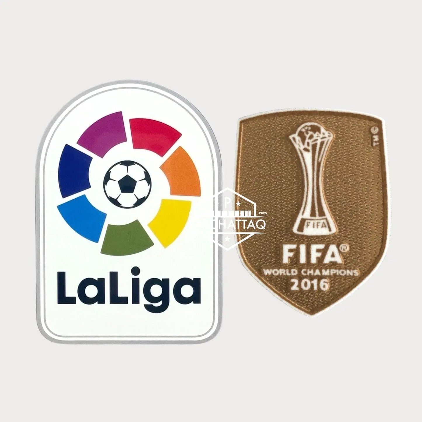 Patchs Thermocollants Real Madrid La Liga 2016-2017 Patchattaq