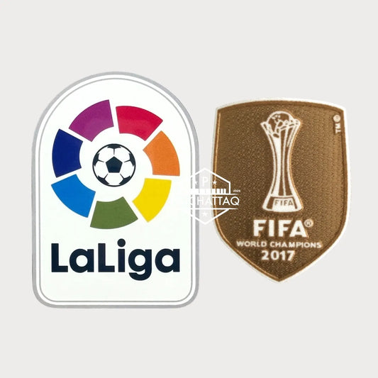 Patchs Thermocollants Real Madrid La Liga 2017-2018 Patchattaq