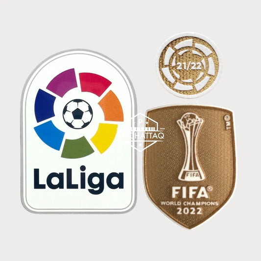 Patchs Thermocollants Real Madrid La Liga 2022-2023 Champions 21/22 Patchattaq