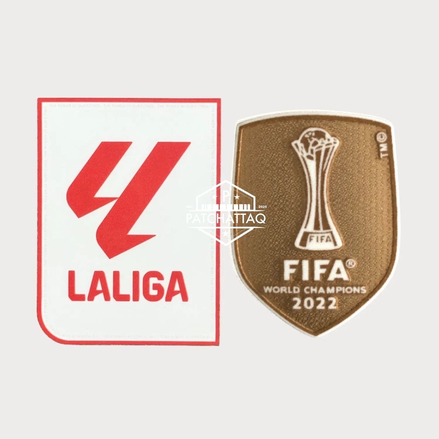 Patchs Thermocollants Real Madrid La Liga 2023-2024 Patchattaq