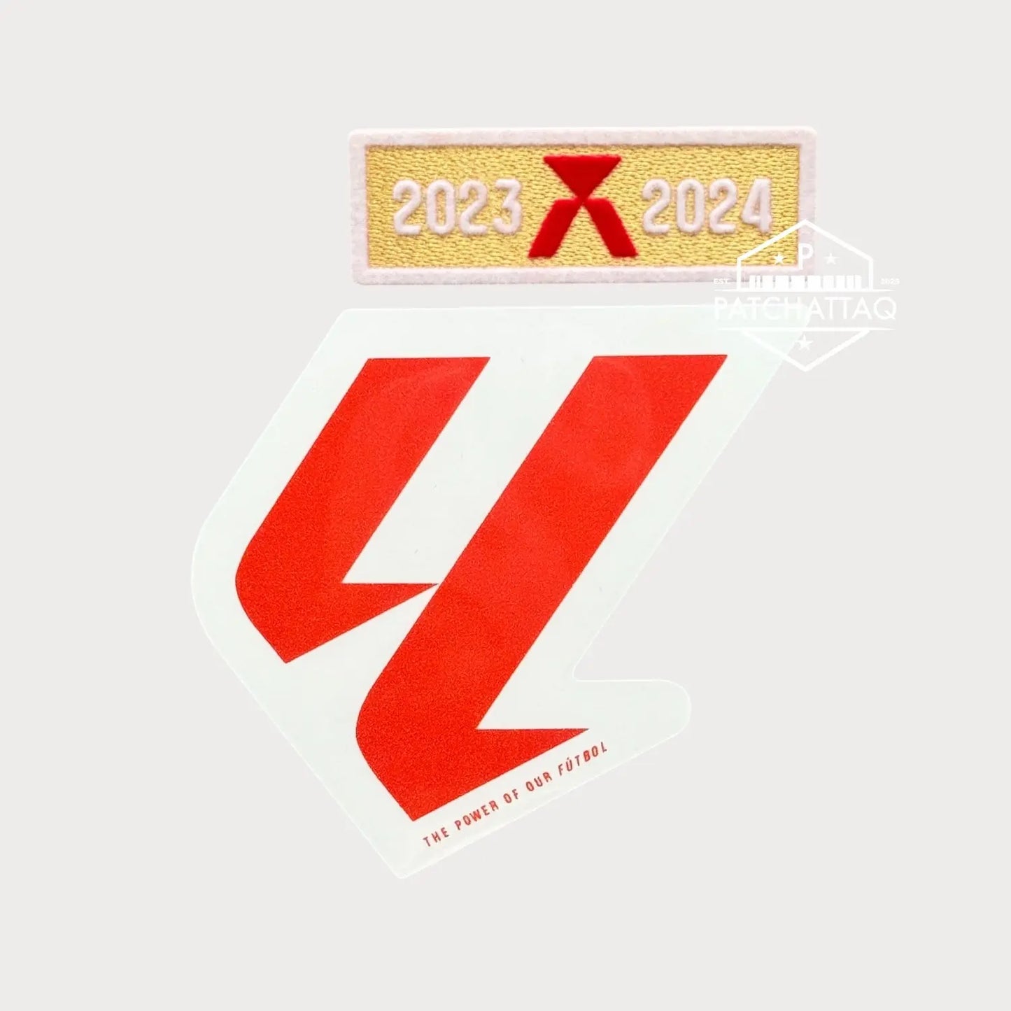 Patchs Thermocollants Real Madrid La Liga 2024-2025 Champions 2023/2024 Patchattaq