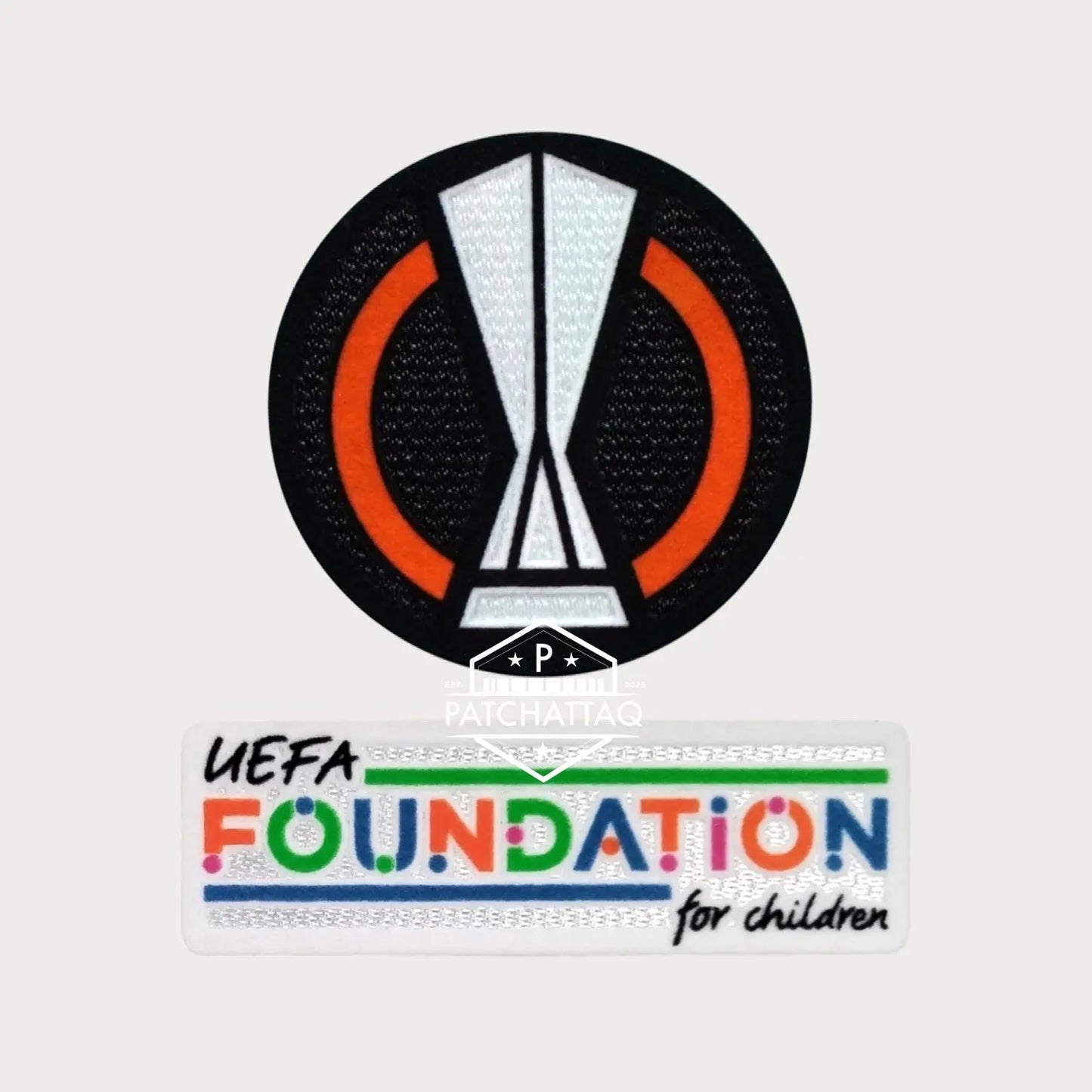 Patch Thermocollant UEFA Europa League 2021-2024 + Foundation Patchattaq