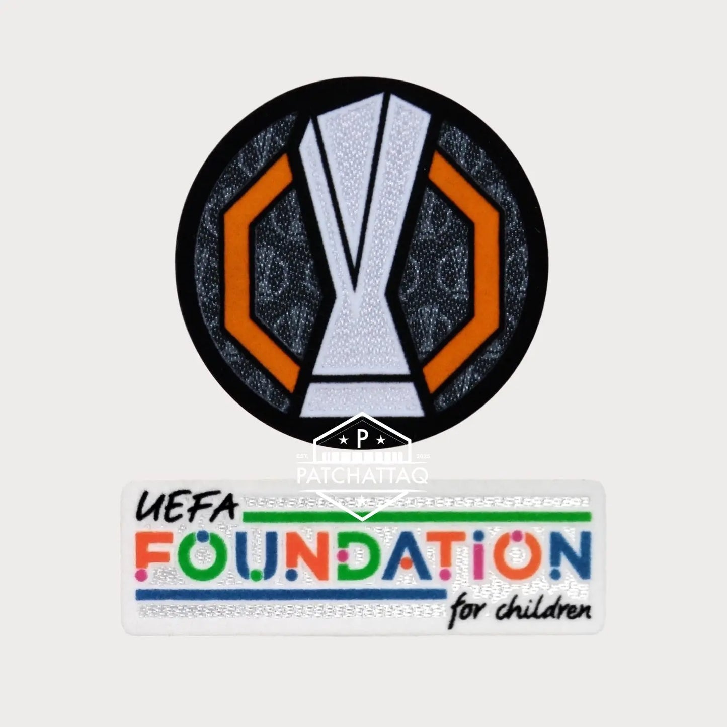 Patch Thermocollant UEFA Europa League 2024-2025 + Foundation Patchattaq
