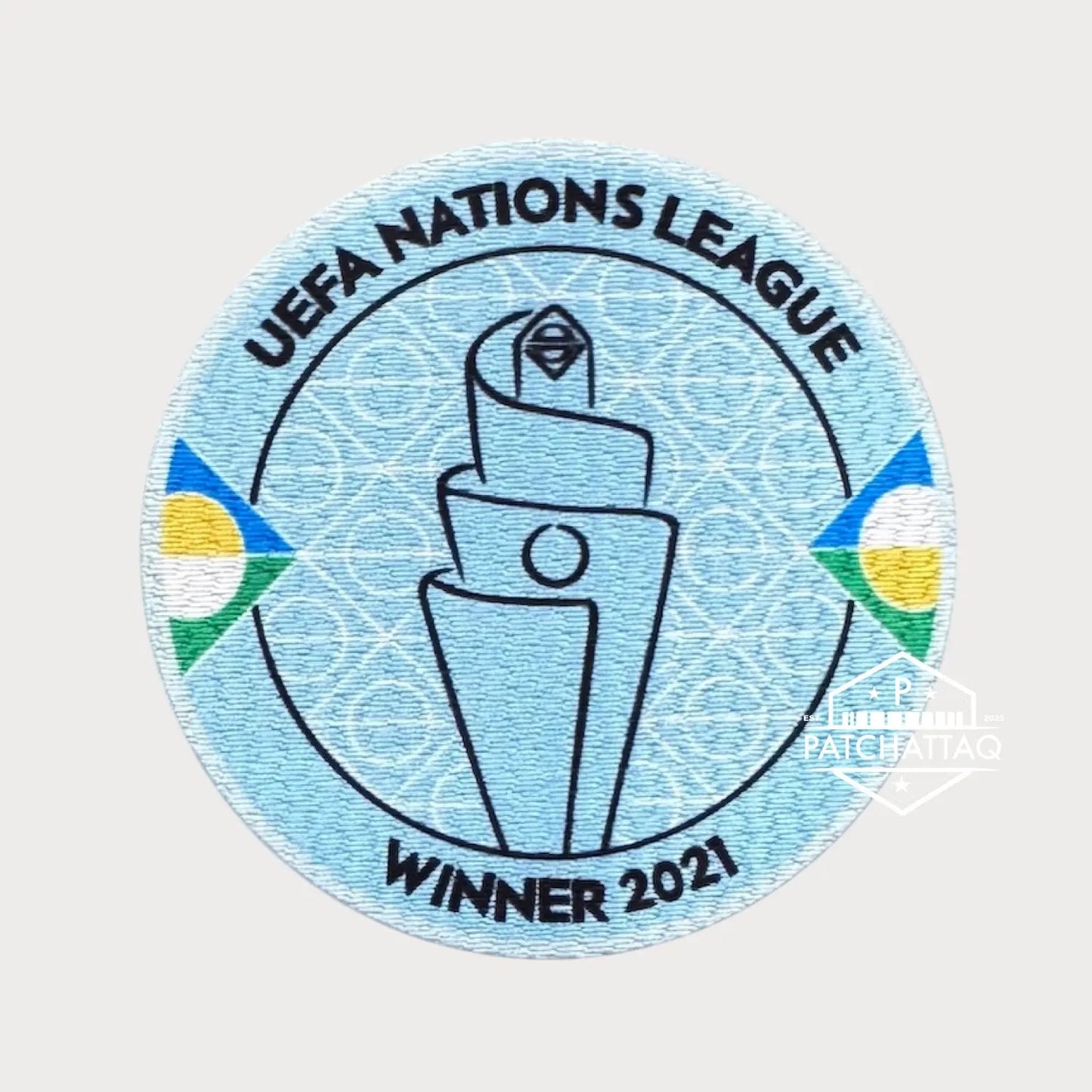 Patch Thermocollant UEFA Nations League Winner 2021 France (Manche) Patchattaq