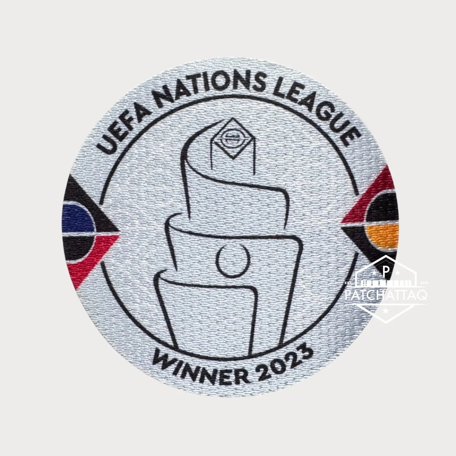 Patch Thermocollant UEFA Nations League Winner 2023 Espagne (Manche) Patchattaq