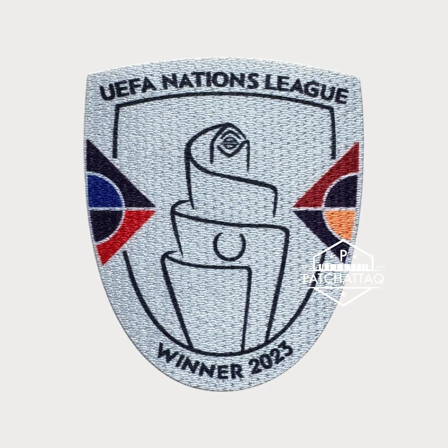 Patch Thermocollant UEFA Nations League Winner 2023 Espagne (Torse) Patchattaq