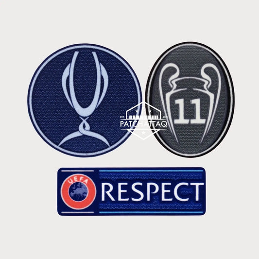 Patchs Thermocollants Real Madrid UEFA Super Cup 2016 Patchattaq