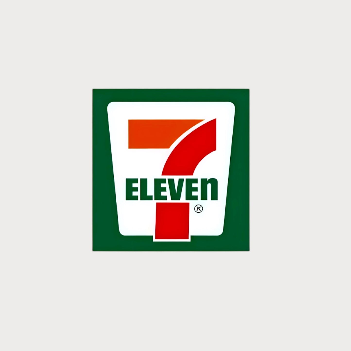 Autocollant Sticker 7-Eleven Vinyle Waterproof