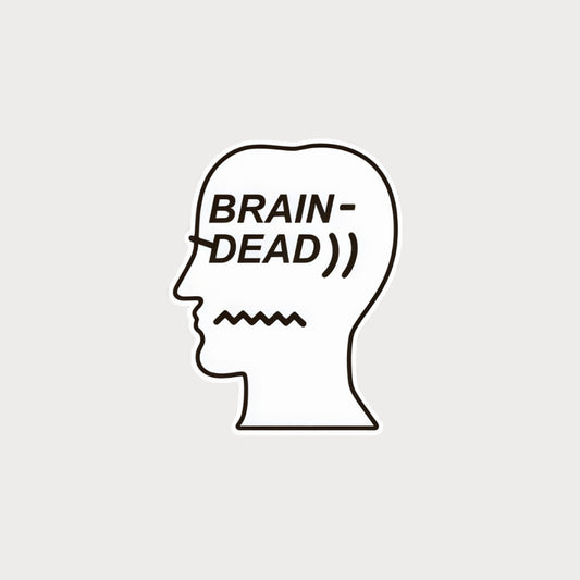 Autocollant Sticker Brain Dead Clothing Vinyle Waterproof