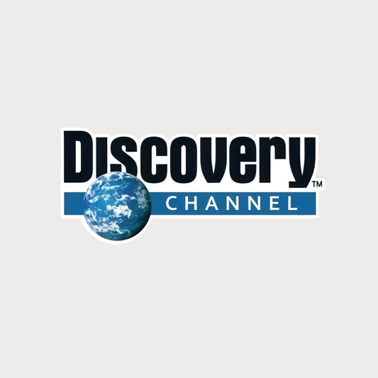 Autocollant Sticker Discovery Channel Vinyle Waterproof