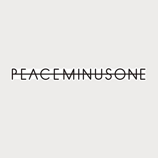 Autocollant Sticker Peaceminusone Vinyle Waterproof v2