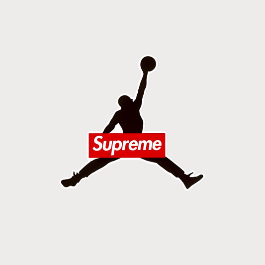 Autocollant Sticker Jordan Supreme Vinyle Waterproof
