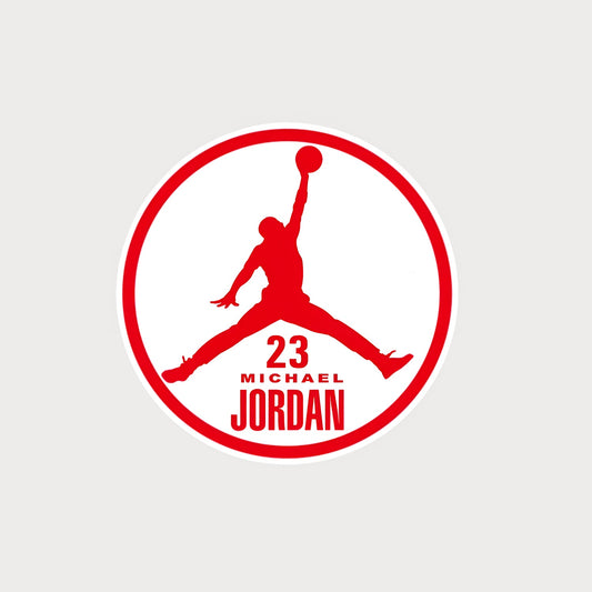 Autocollant Sticker Jumpman 23 Michael Jordan Vinyle Waterproof