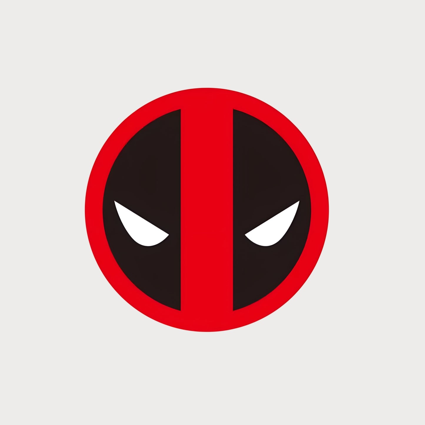 Autocollant Sticker Marvel Deadpool Mask Vinyle Waterproof