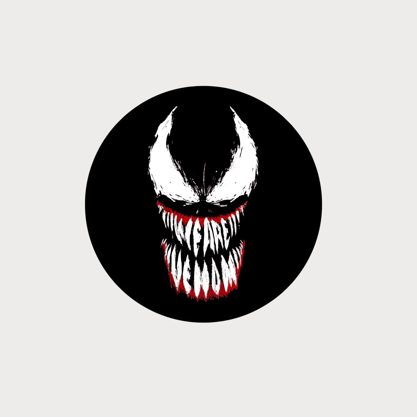 Autocollant Sticker Marvel Venon Vinyle Waterproof