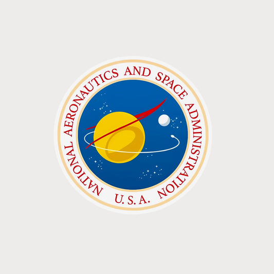 Autocollant Sticker NASA 1958 Logo Vinyle Waterproof