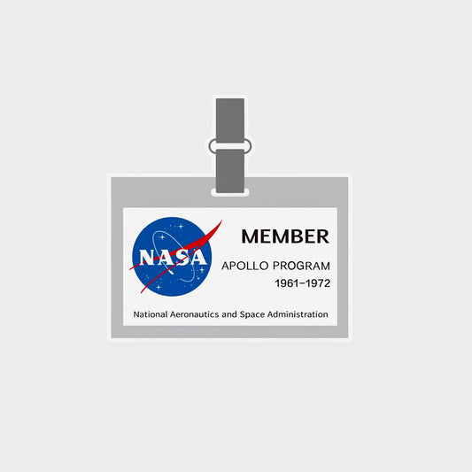 Autocollant Sticker NASA Apollo Program Vinyle Waterproof