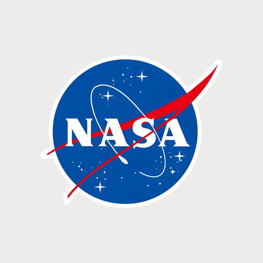 Autocollant Sticker NASA Meatball Logo Vinyle Waterproof