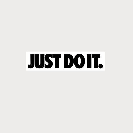 Autocollant Sticker Nike Just Do It Vinyle Waterproof v2