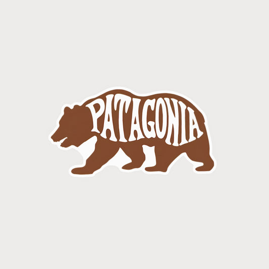 Autocollant Sticker Patagonia Bear Heaven Vinyle Waterproof